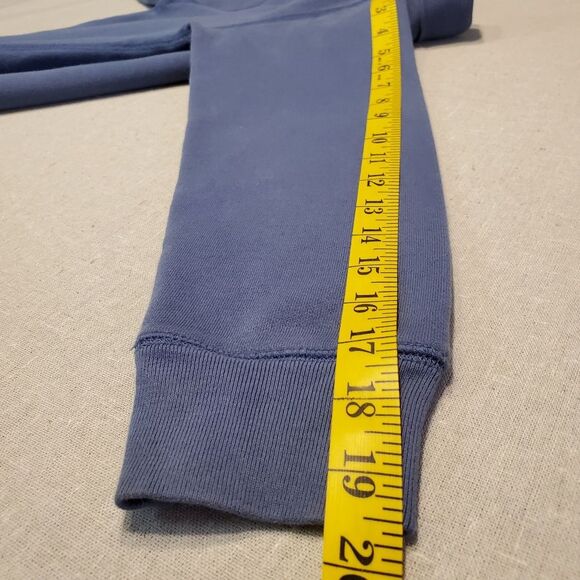 Blue Polo Quarter Zip Collared Sweatshirt in Youth Size M 12-14 - Picture 7 of 10